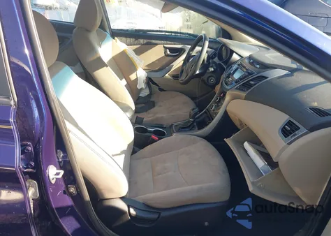 2014 Hyundai Elantra Se from USA, damaged, VIN 5NPDH4AE3EH529805